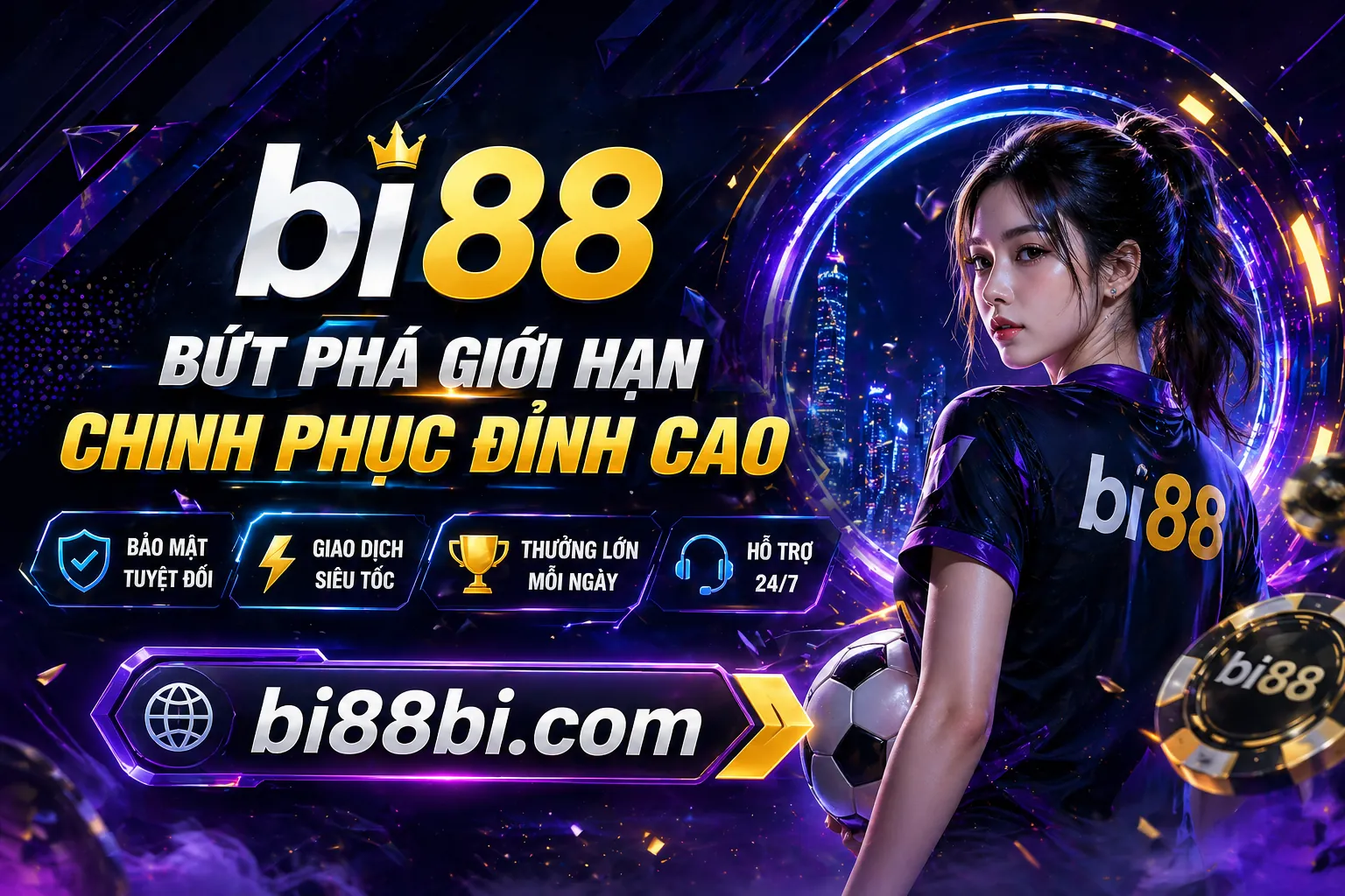 Sân vận động với ánh đèn rực rỡ và logo 789bets khuyến mãi, thể hiện sự sôi động của cá cược thể thao trực tuyến